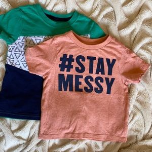 ☀️ Baby boy short sleeve shirts